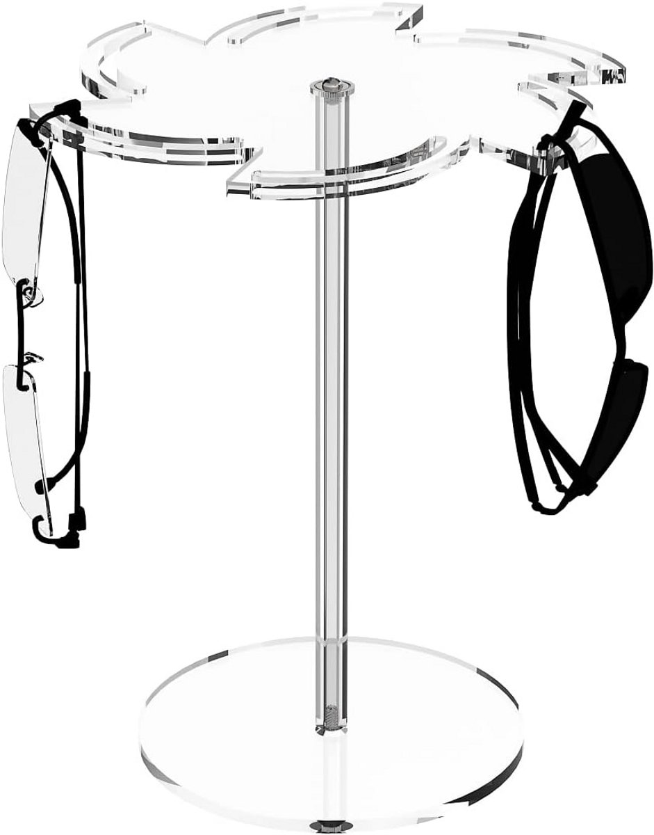 360 Roterende Acryl Zonnebril Houder - Windmolen Brillen Display Rack en Tafelblad Bril Opslag Organizer