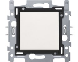 Niko Interrupteur unipolaire bornes enfichables blanches - 101-161108