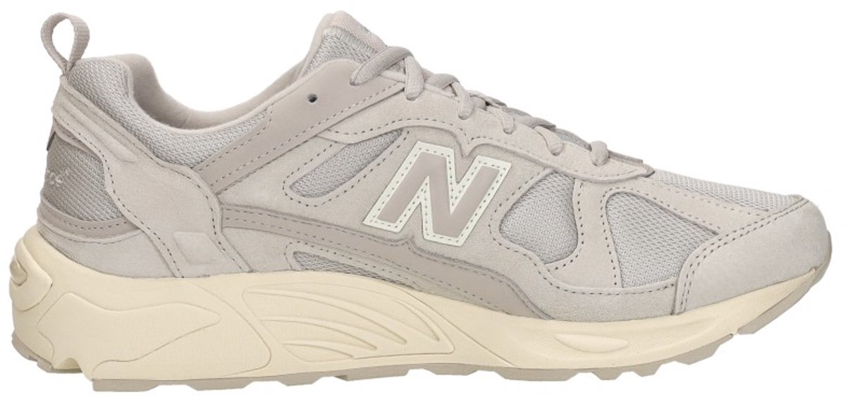 New Balance Sneakers Lifestyle Schoen Fashion Wear Volwassen Beige