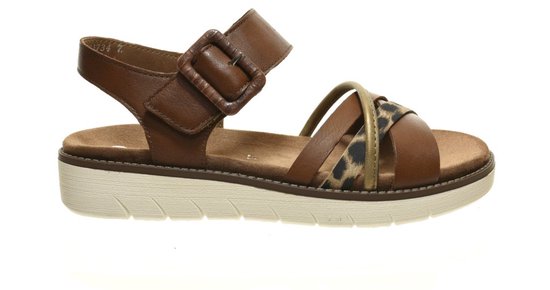 Cognac Sandalen Dames Remonte maat 40