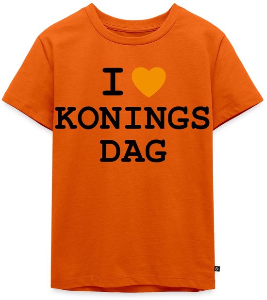 Ik Hou Van Koningsdag Premium T Shirt Kinderen