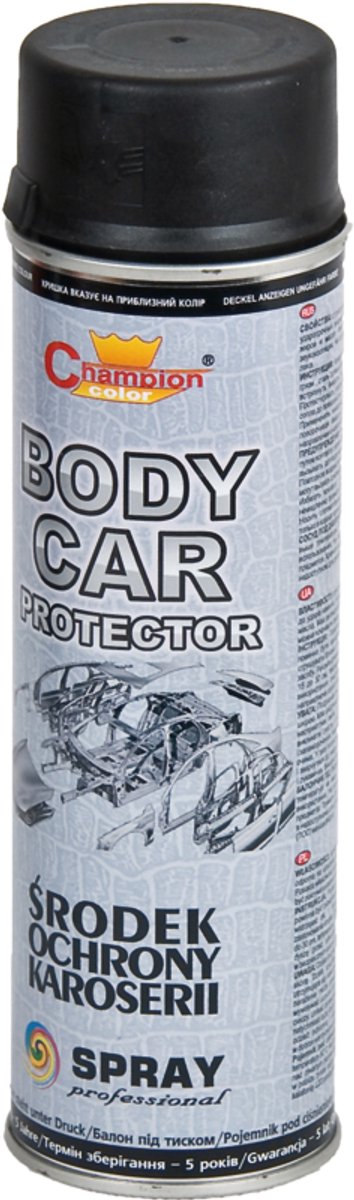 AGTECH Emalia - Beschermende Zwarte Verf - 500 ml Spray