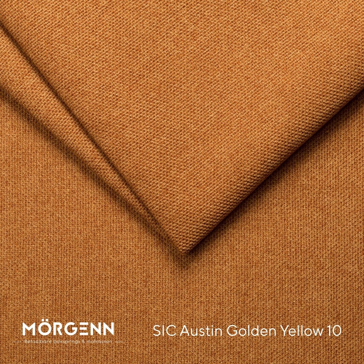 Mörgenn SIC Austin Stofstaal - Meubelstof voor Boxspring en Bed - Golden Yellow 10