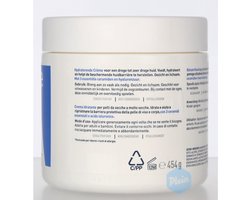 CeraVe Hydraterende Crème - voor Droge tot Zeer Droge Huid - Met Hyaluronzuur en 3 Essentiële Ceramiden - 454g