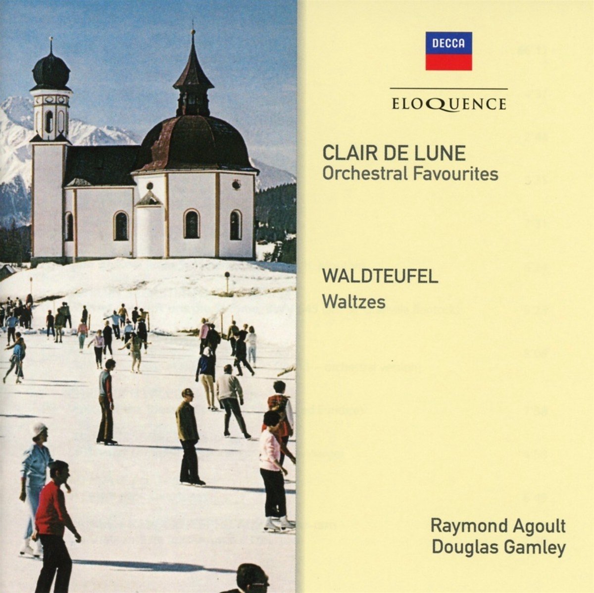 Raymond Agoult - Clair De Lune (Orchestral Favourites) & Waldteufel: Waltzes (2 CD)