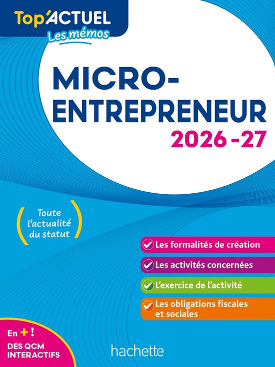 Top'Actuel Micro-entrepreneur 2026-2027 - cover