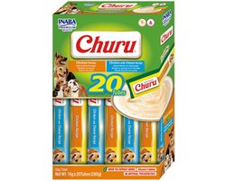 Inaba Churu Puree Multipack 20x14 g - Hondensnacks - Kip