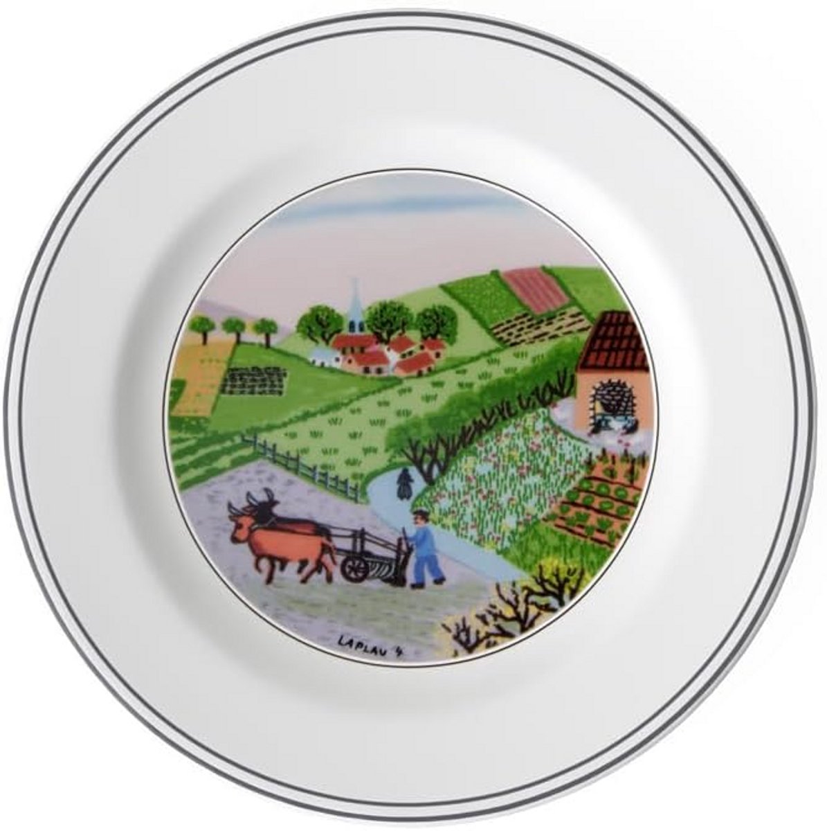 Elegante Taartplateau van Porselein voor Gebak en Desserts