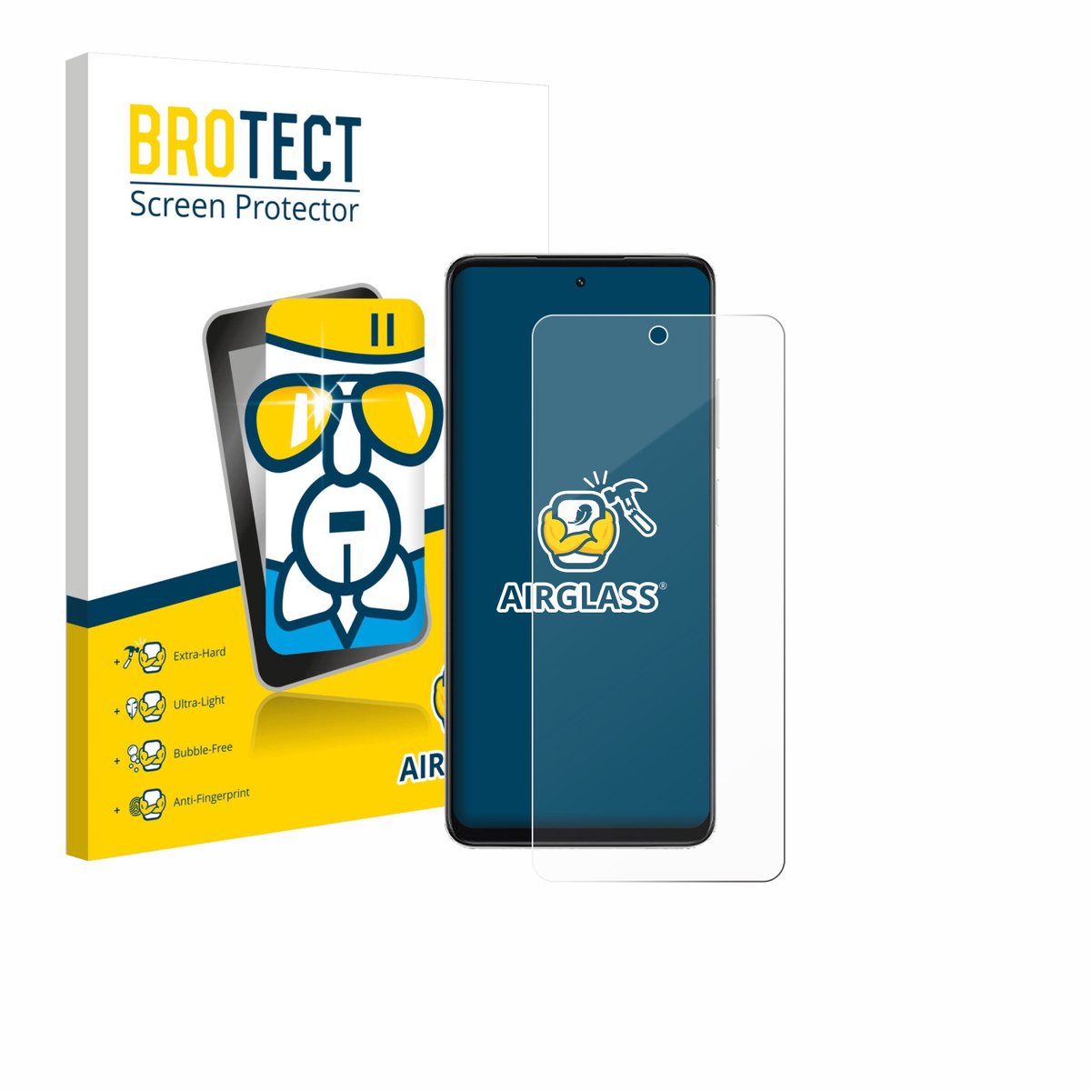 Screenprotector voor Oppo A5x 4G Beschermglas transparant