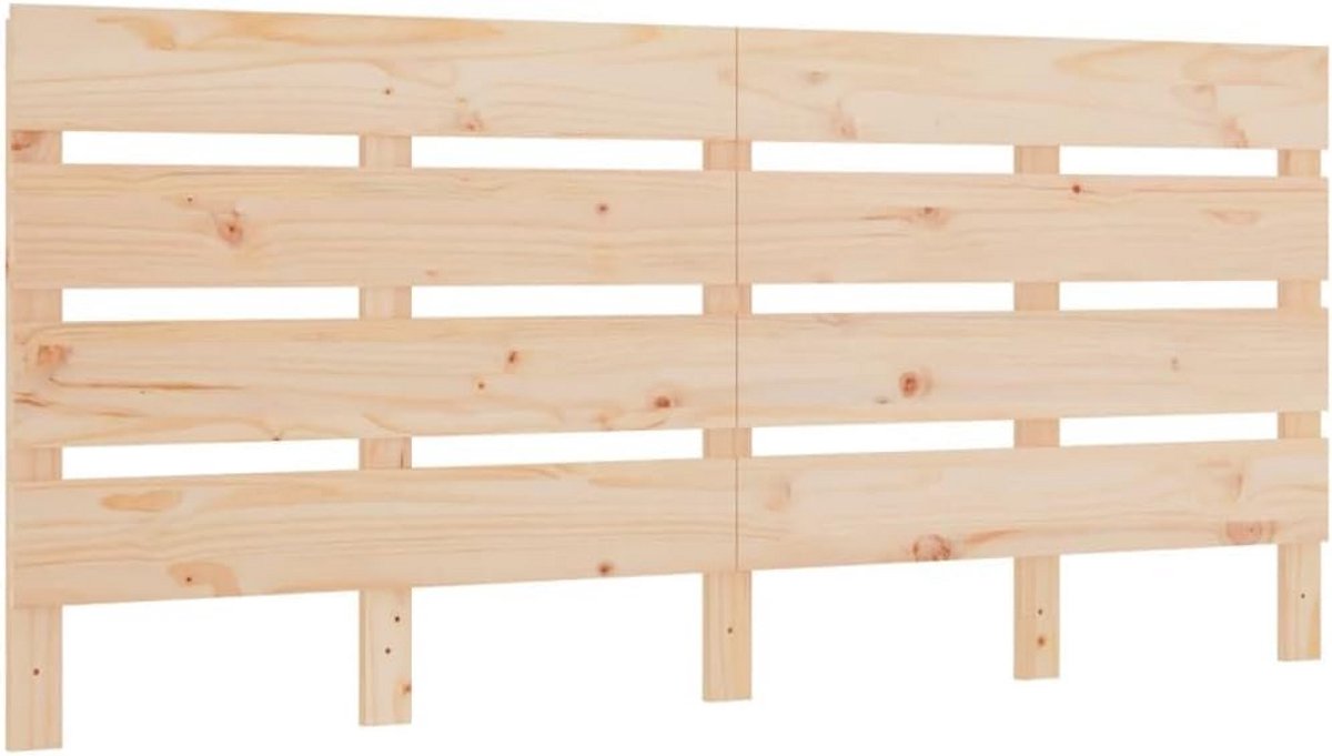 Hoofdbord Massief Grenenhout voor Bed 140x3x80 cm