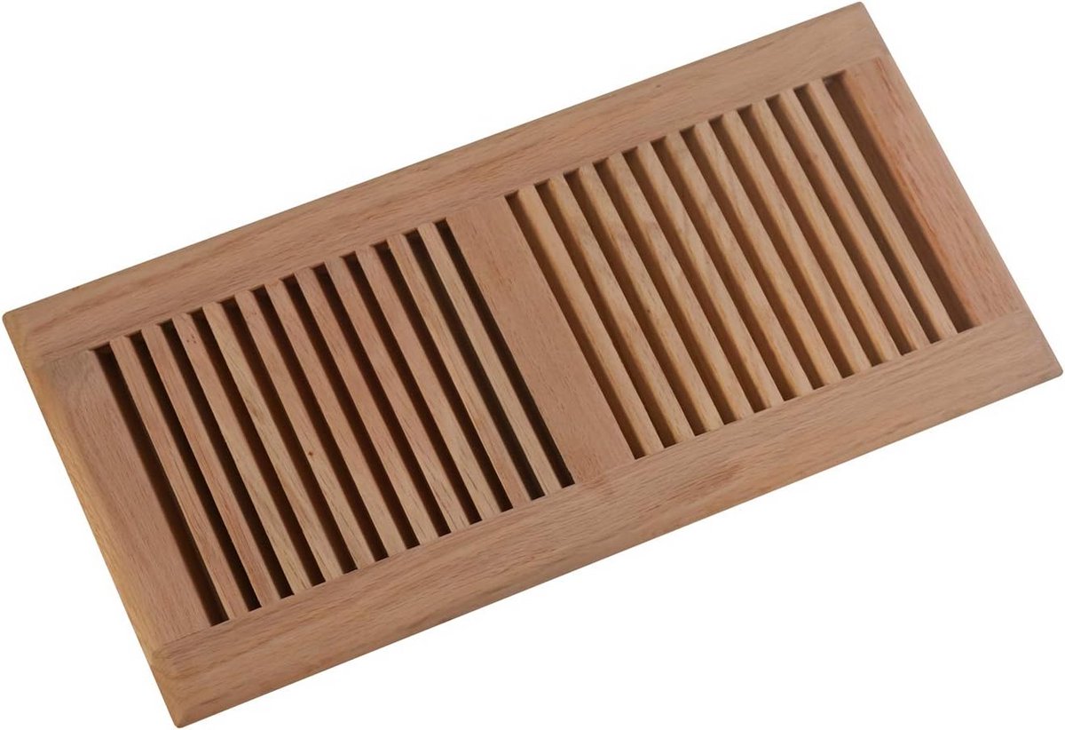Ventilatierooster Hardhout Rood Eiken Zelf Oppervlak 15x35 cm