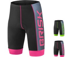 Gevoerde Dames Fietsbroek - Koel & Snel Droog - Compressie - Geschikt voor Race- en Mountainbike