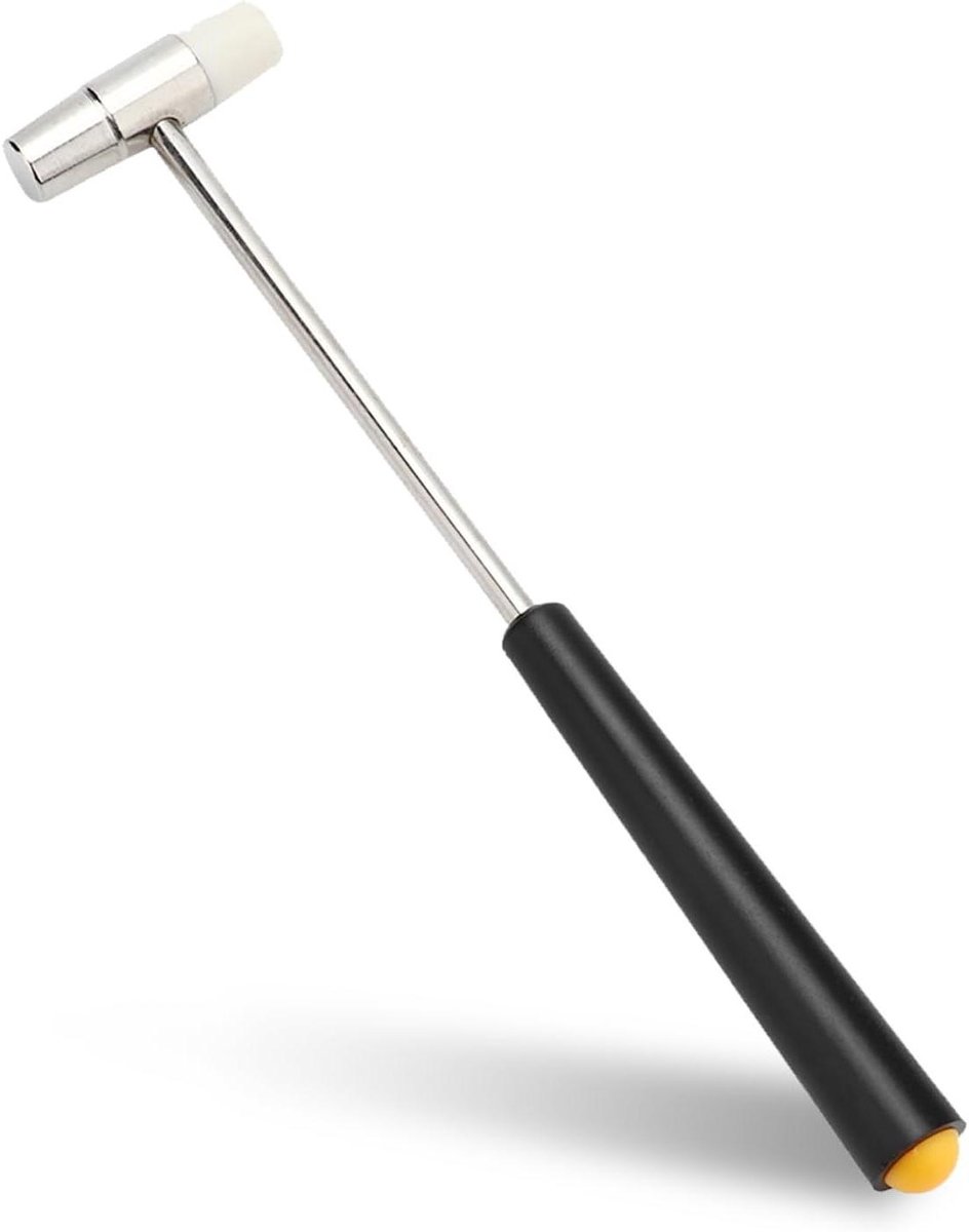 Hammer voor horlogereparatie met dubbele kop - Juweliers gereedschap voor horloge reparatie - Draagbare horlogebandhouder van rubber - Geschikt voor leren horlogebandjes