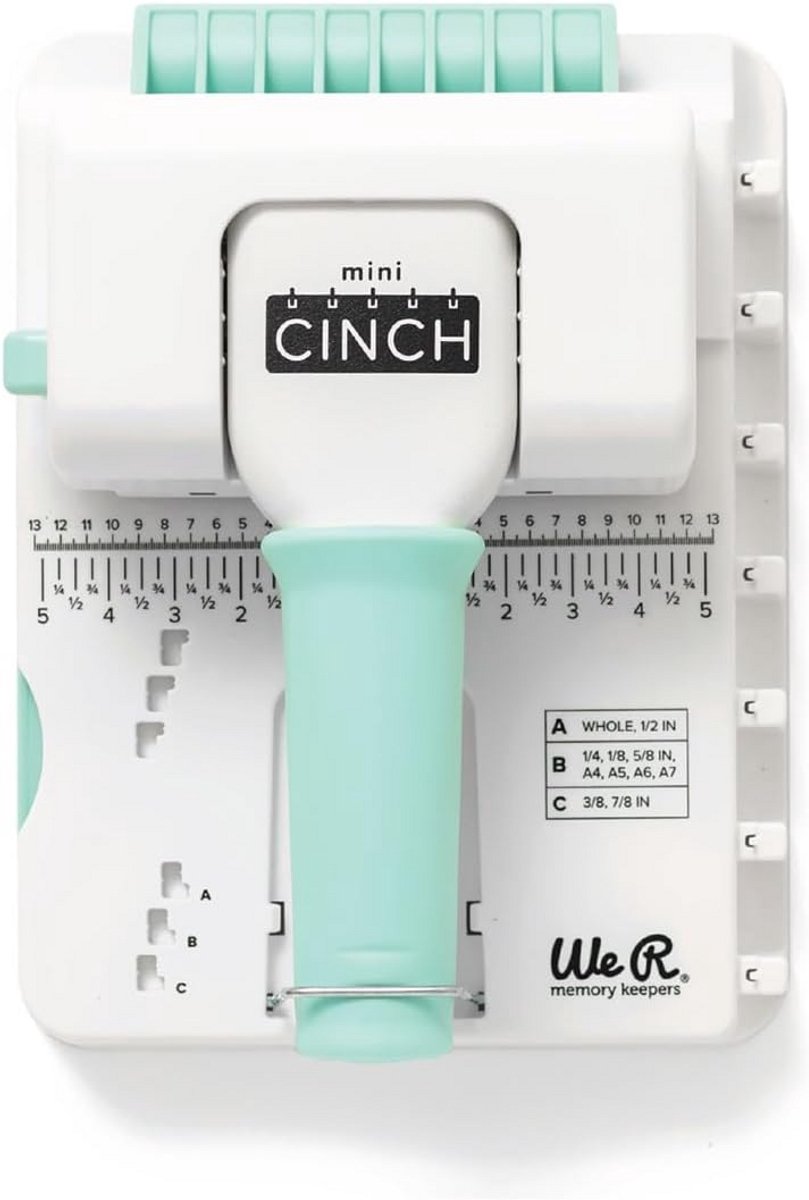 Mini Bindmachine voor Scrapbooking en Papier | Wit