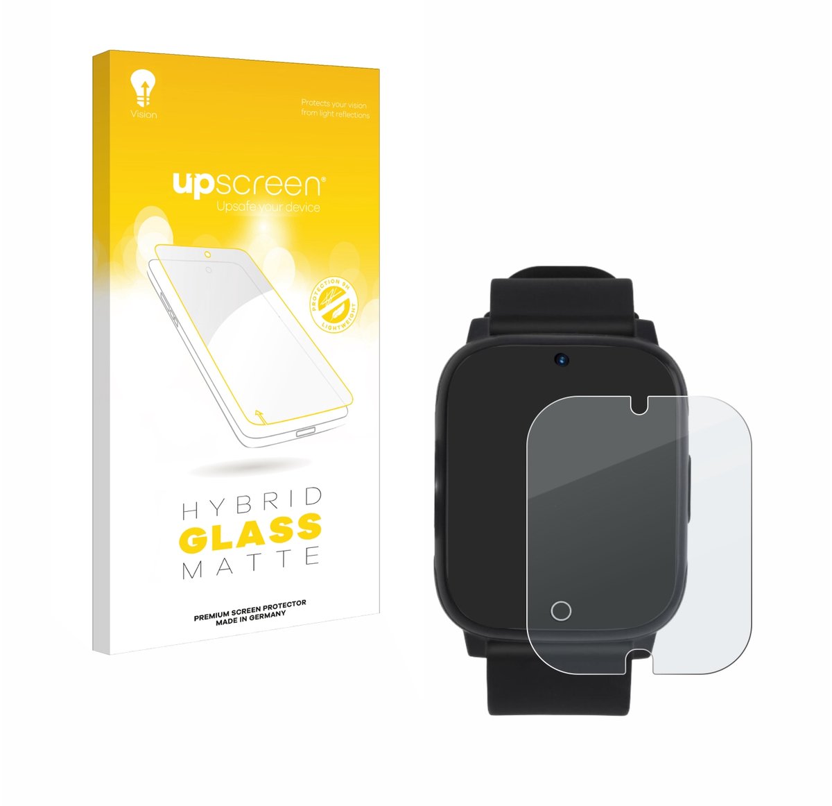 upscreen - Screenprotector voor NikuTRAX NC83S - Folie Beschermfolie Beschermglas matte