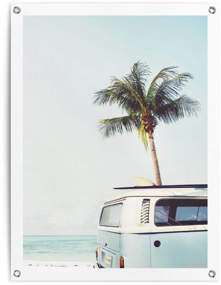 Tuinposter Summer Vibe - 80 x 60 - Canvas - REINDERS