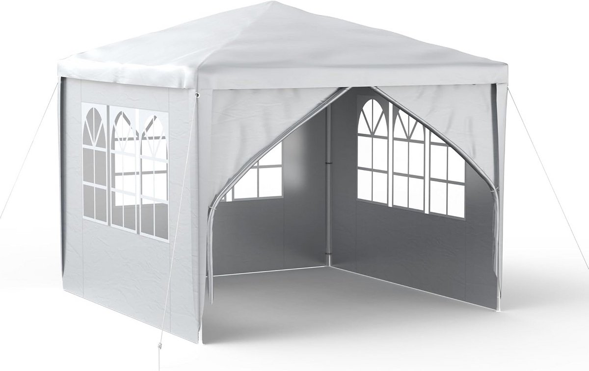 Partytent Paviljoen 3x3 6x3 9x3 meter Tuintent met Zijpanelen