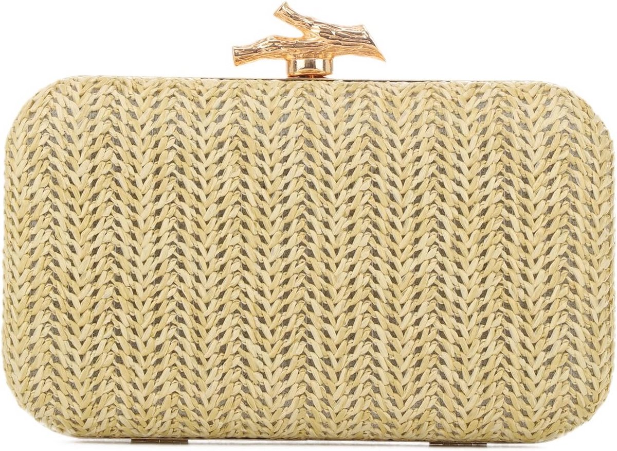 Strandtas Dames Rieten Zomer Tas Gevlochten Rotan Handtas