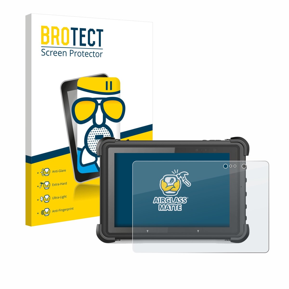 BROTECT - Screenprotector voor MSI ND52 - Folie Beschermfolie Beschermglas matte
