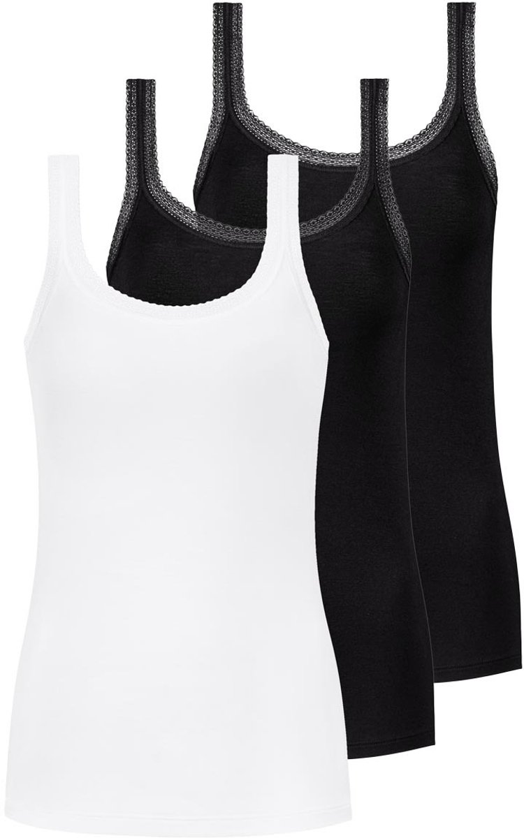 Mey Dames onderhemd 3 pack Modal Lace
