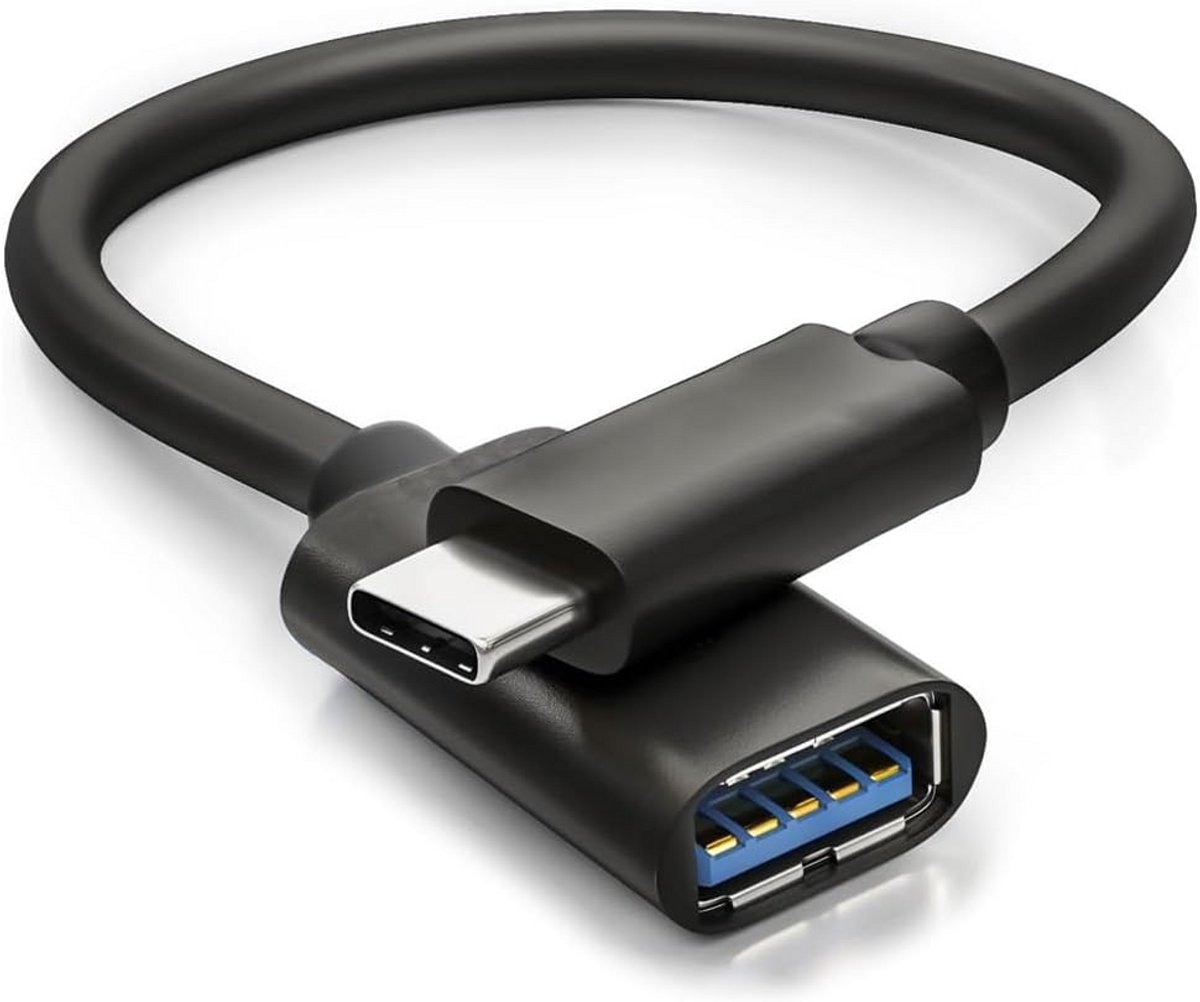 Type-C naar USB OTG Adapterkabel voor Telefoons en Laptops