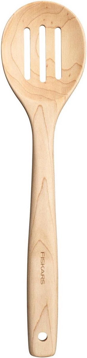 Houten Lepel met Groeven voor Keuken en Koken
