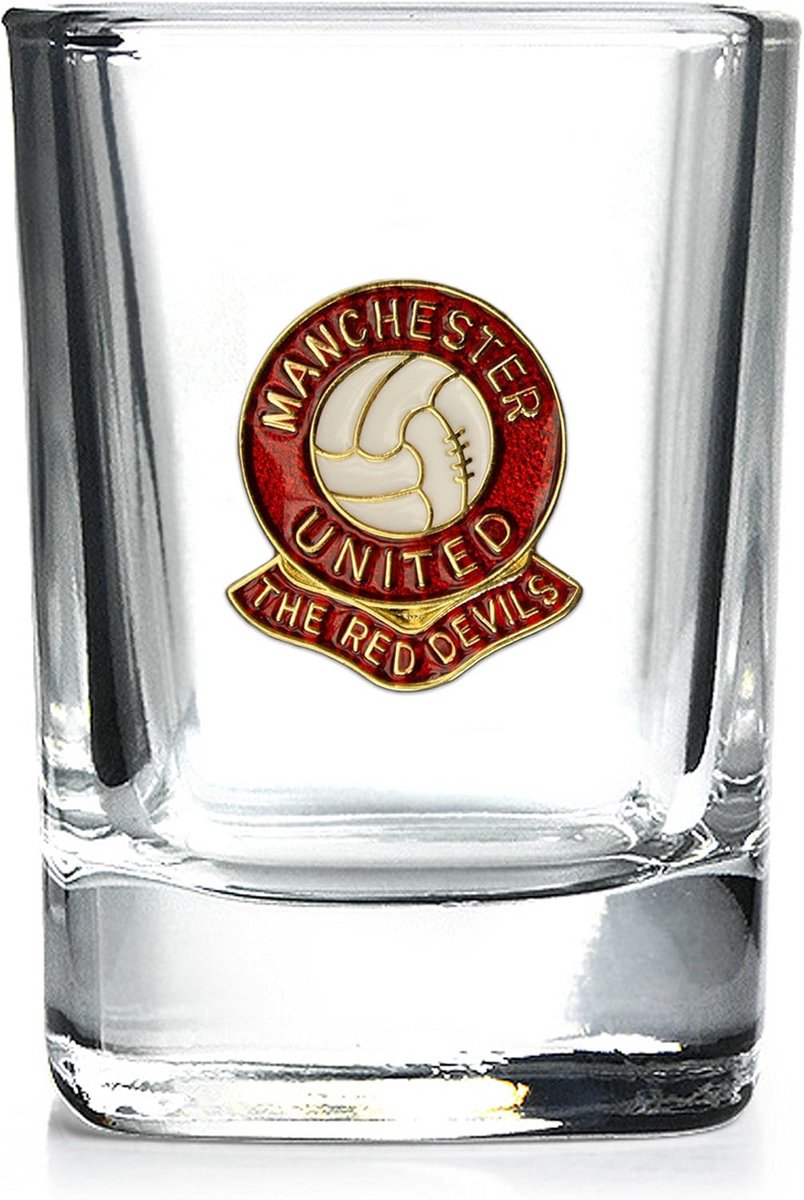 Voetbal FC Schotglas voor Manchester United Fans