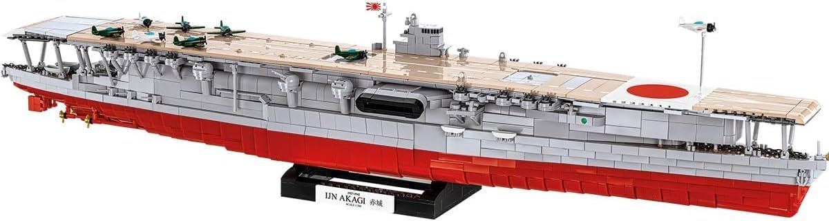 Groot Bouwmodel Vliegdekschip - Gedetailleerd Constructie Speelgoed