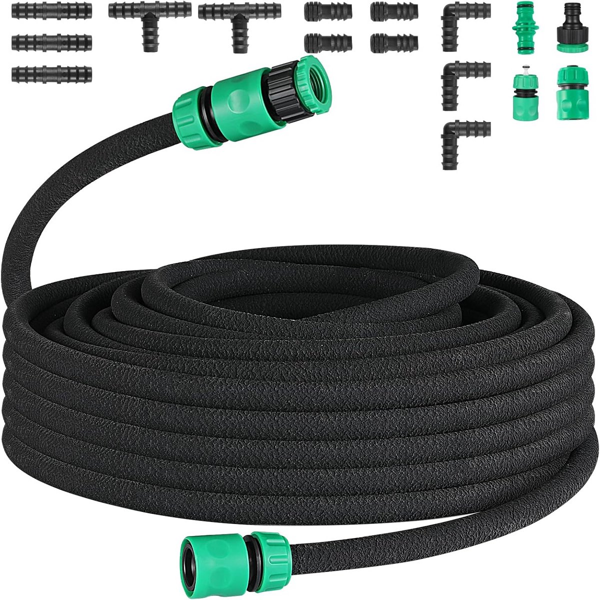 Druppelslang Set voor Efficiënte Irrigatie van Tuin, Gazon en Terras (30 Meter)