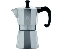 Espressopot voor 1 Kopje - Espresso Kan voor Inductie en Gasfornuis