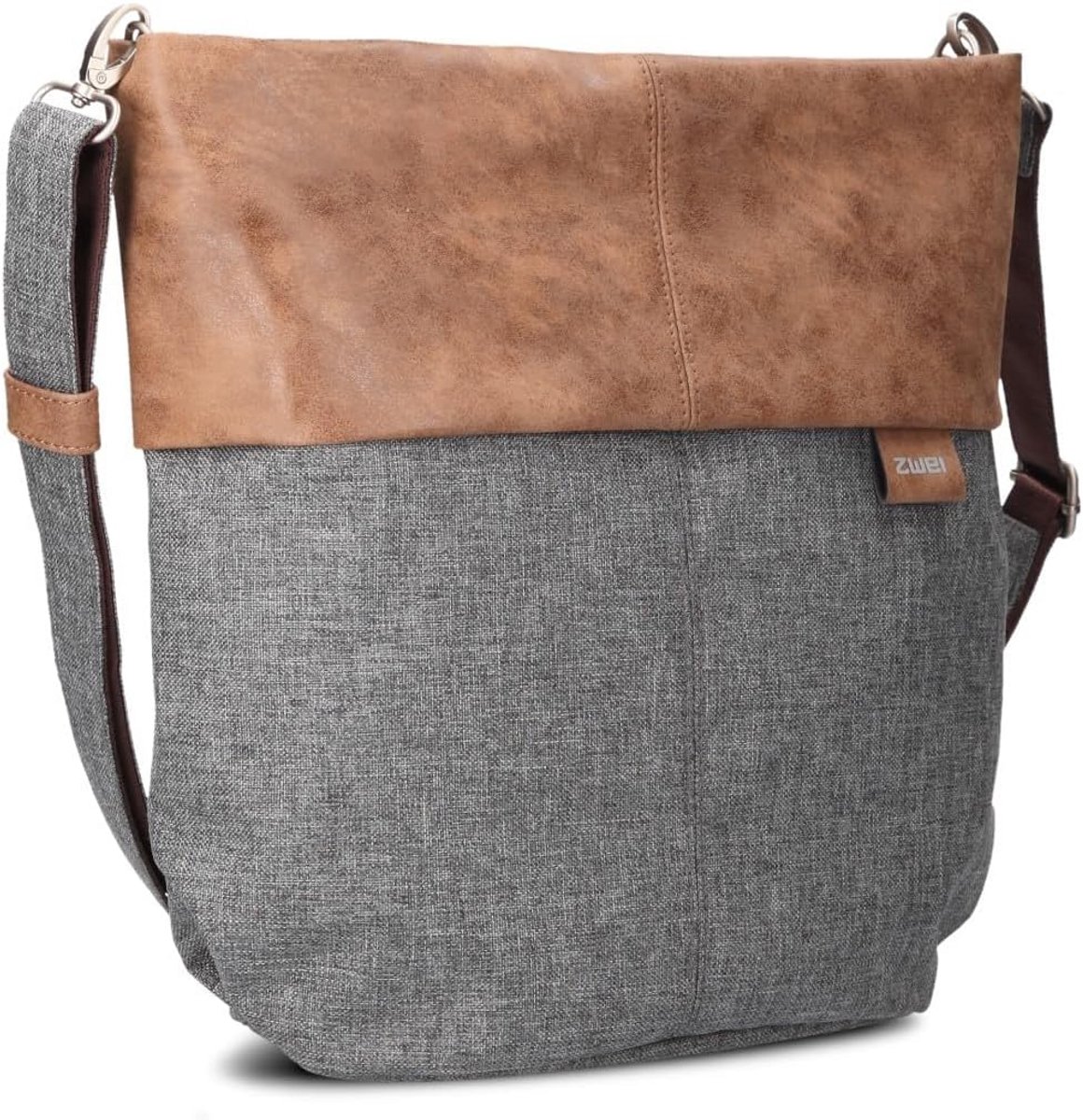 Duurzame Dames Schoudertas Crossbody Tas met DIN A4 Ruimte en Sleutelring