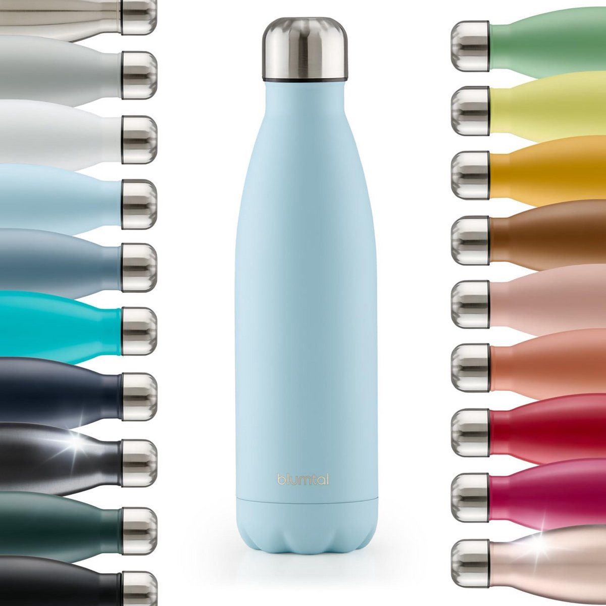 Thermosfles RVS 1 Liter - Lekvrij & Dubbelwandig voor Warm en Koud