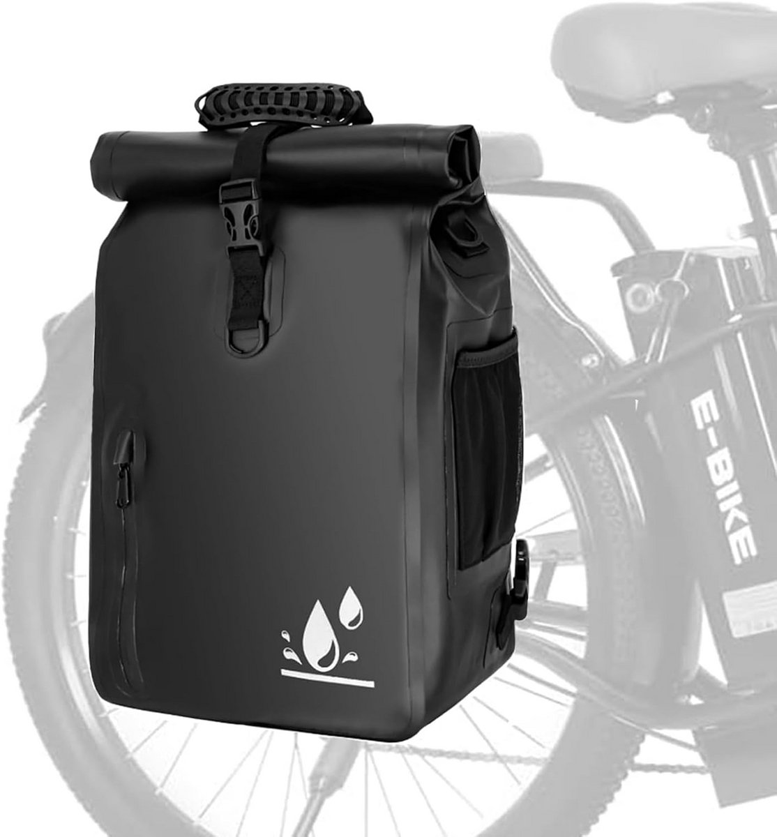 Waterdichte Fietstas 29L - Grote Capaciteit Fietstassen voor Bagagedrager & Rugzak