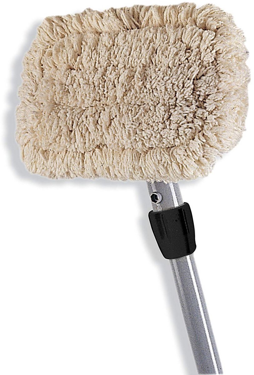 Wandwisserset met Draaibare Kop en 2 Katoenen Pads