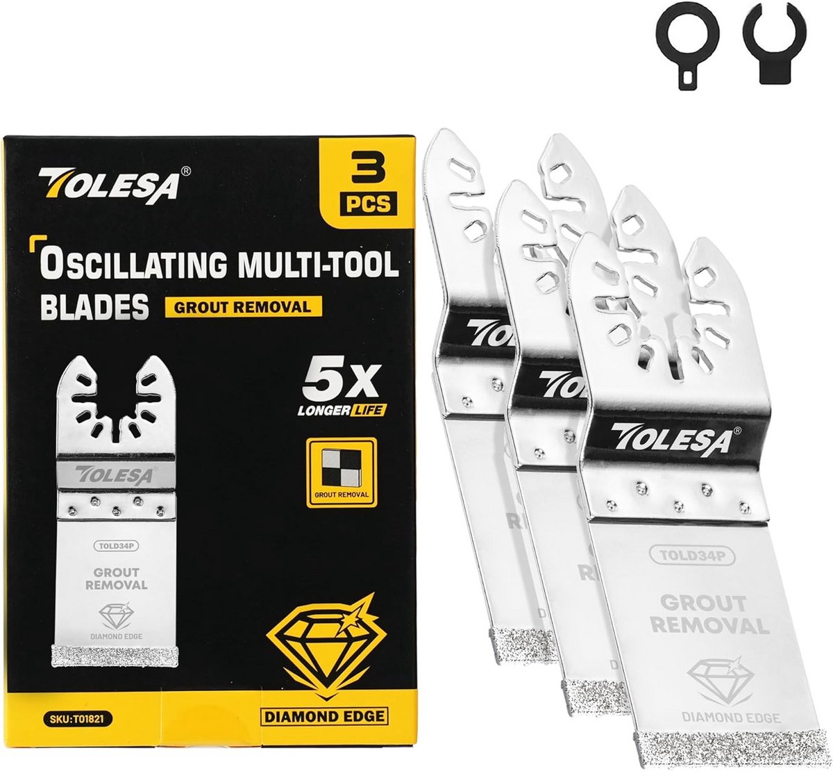 Oscillerend Zaagblad Universeel voor Multitool - 80 mm Breedte