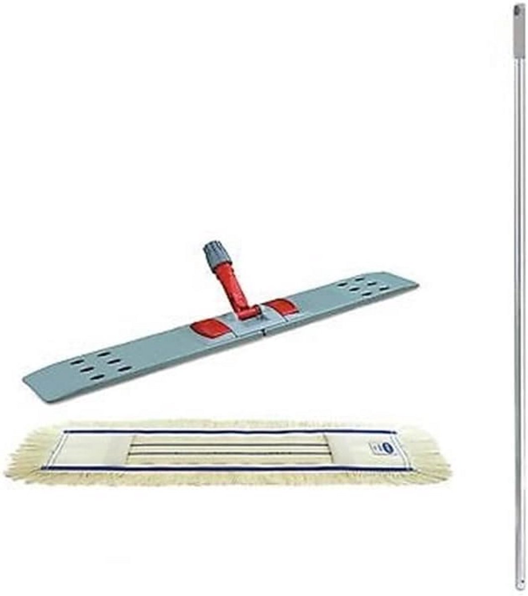 Set van 1 Dweilmop Premium 80 cm Katoen