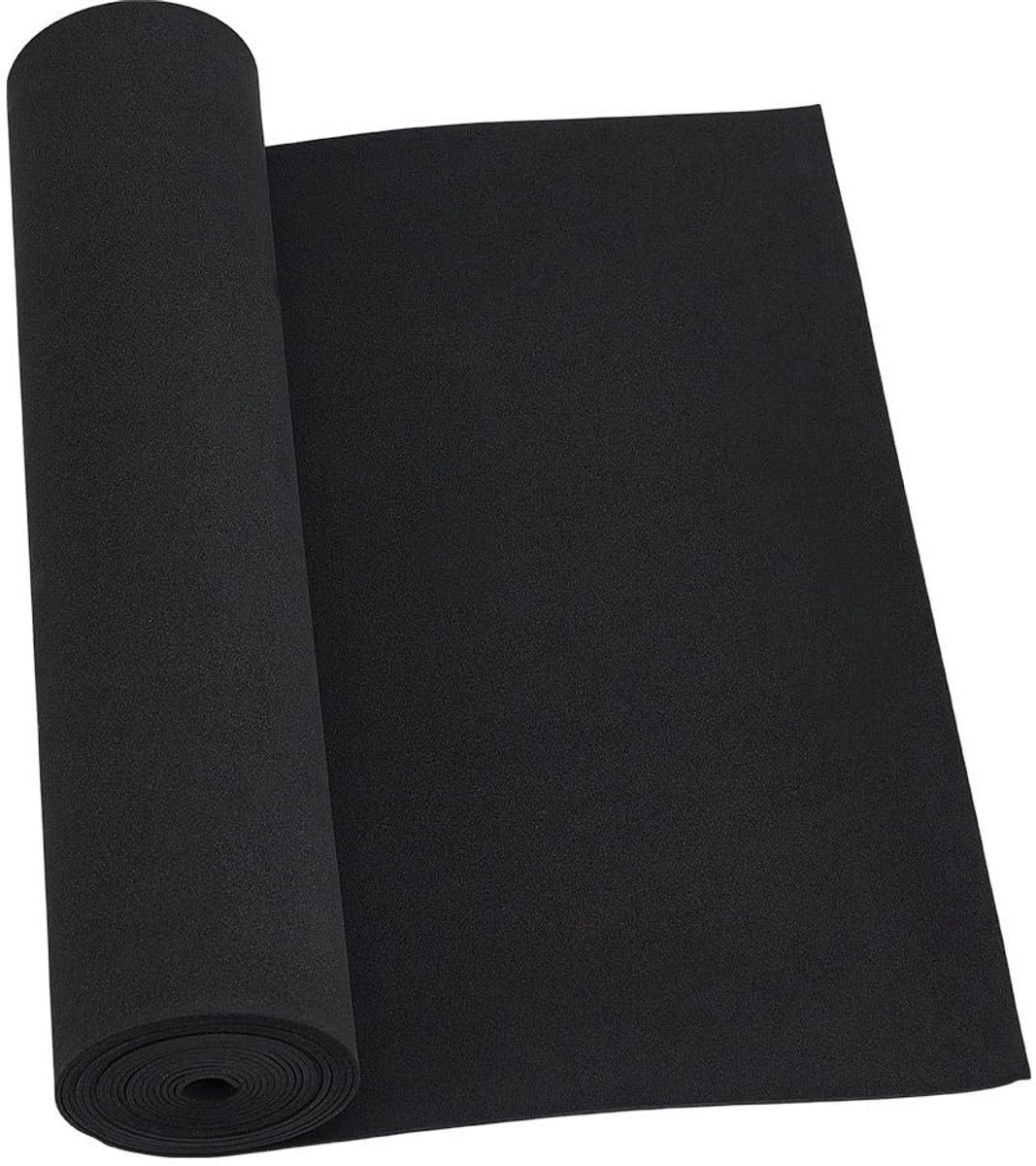 Zwart EVA Schuim Rubber Rol 3 Meter Lang en 40 cm Breed voor Knutselen en Cosplay