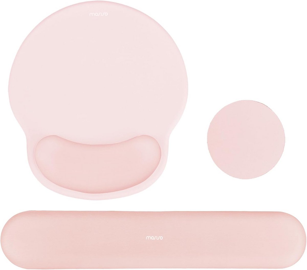 Ergonomische Polssteun Set voor Toetsenbord en Muis - Comfort & Pijnverlichting