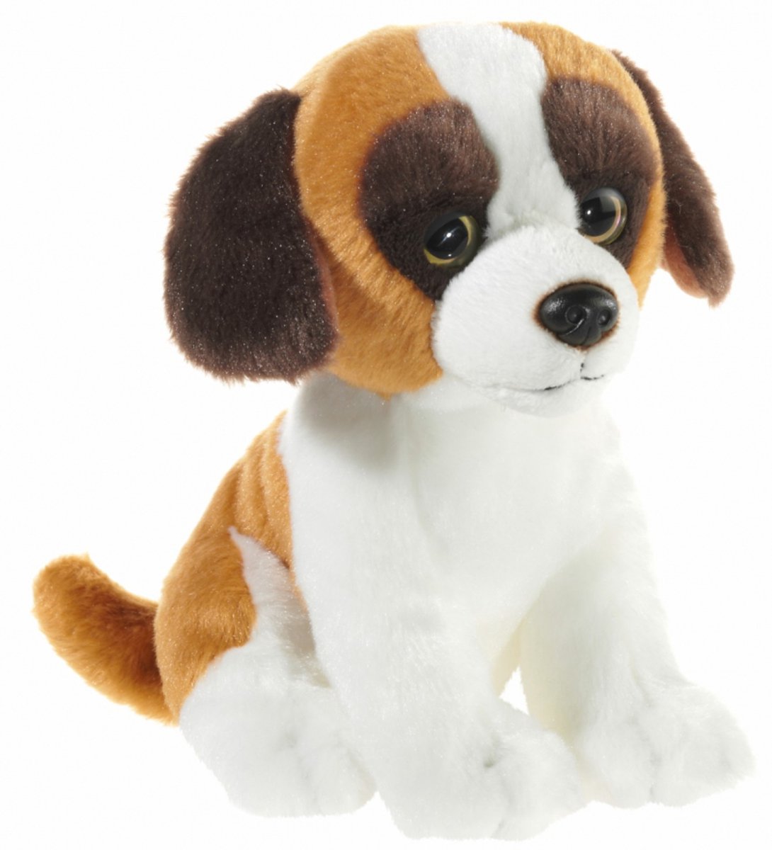 Heunec knuffel St. Bernhard hond pluche speelgoed 20cm.
