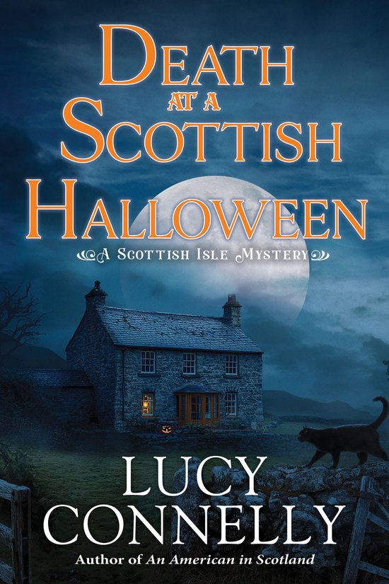 A Scottish Isle Mystery 5 - Death at a Scottish Halloween - cover