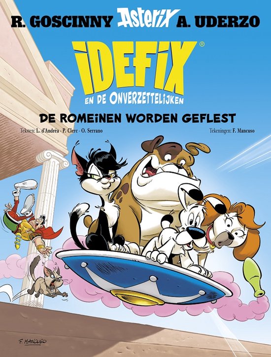 Idefix en de onverzettelijken 8 - de romeinen worden geflest - cover