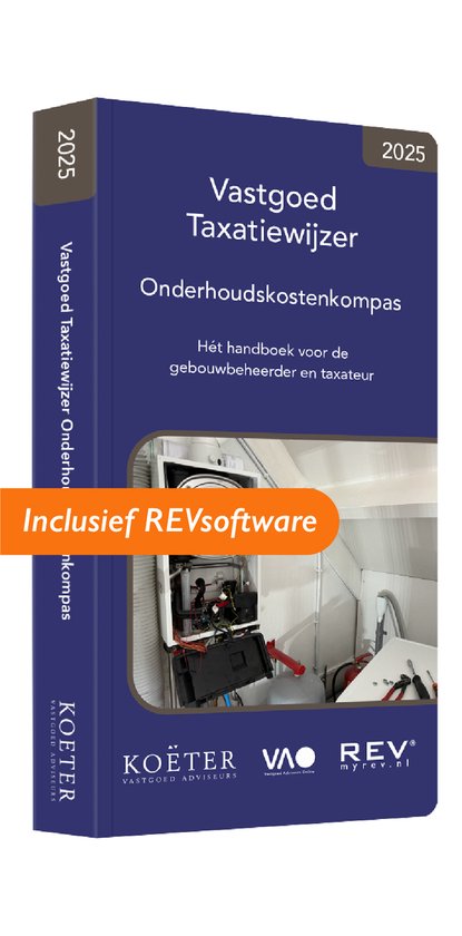 Vastgoed taxatiewijzer onderhoudskostenkompas 2025 - cover