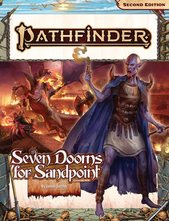 Pathfinder Second Edition (PF2E)- Pathfinder Seven Dooms for ... - cover