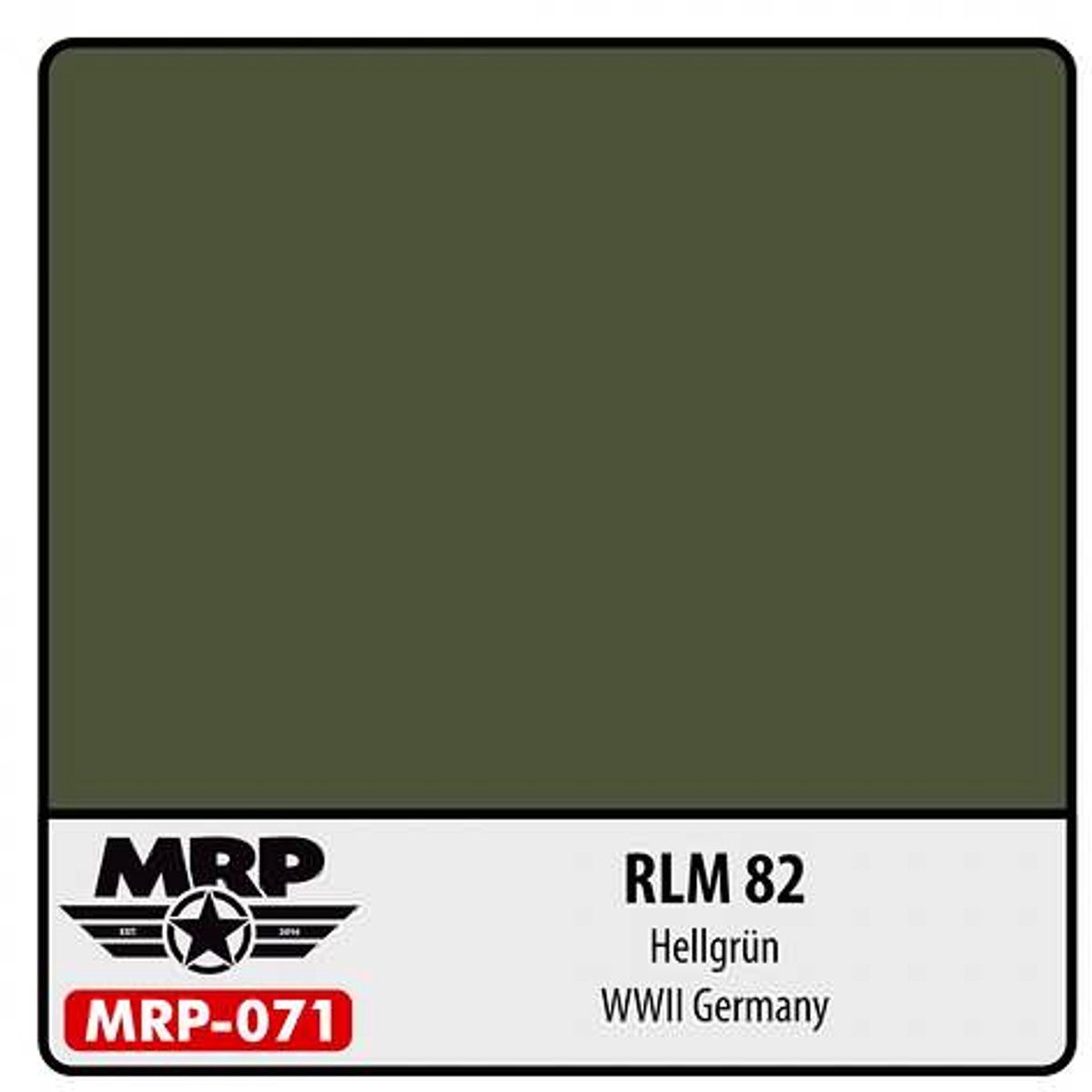 Mr. Paint MRP-071 - RLM 82 Hellgrun – 30 ml verf voor Airbrush & Detailwerk