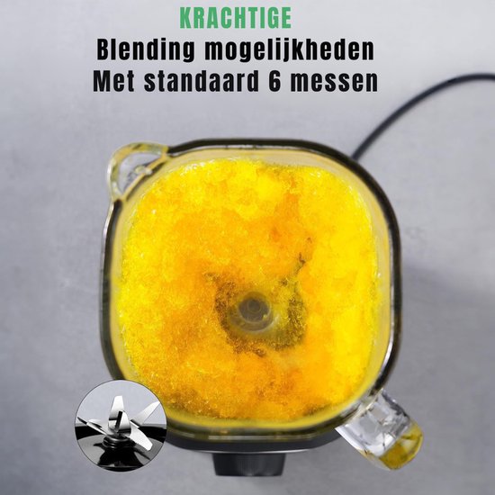 SCH® Mini blender - Blender - Zwart/Zilver - ‎20cm x 40cm x 41cm van Merkloos — afbeelding 4