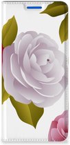 Telefoon Hoesje Cadeau voor haar OPPO Reno6 5G Wallet Flip Case Roses