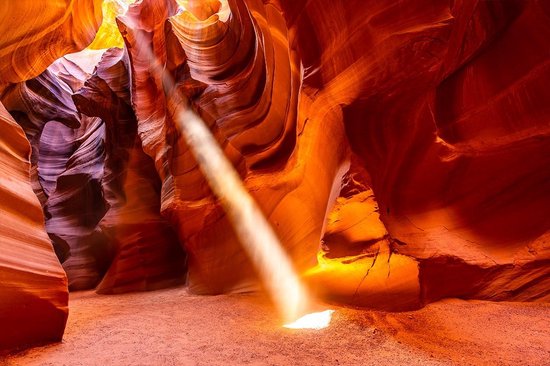 Antelope canyon II - - Fotokunst op Plexiglas - Incl. blind ophangsysteem en 5 jaar garantie