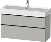 Duravit D-Neo Onderkast 118,4x44,2x62,5 cm Betongrijs