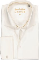 Ledub - Trouwoverhemd Ecru - 44 - Heren - Tailored-fit