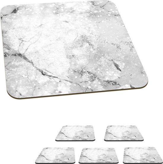 Kesper Pannenonderzetters - 4x stuks - leisteen - 20 x 20 cm - Vierkant - Onderzetter voor pannen kopen? Vergelijk de beste prijs op